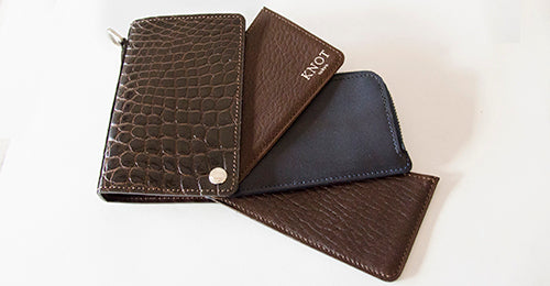 CROCODILE COIN & CARD PURSE (ダークブラウン)の内側(表)