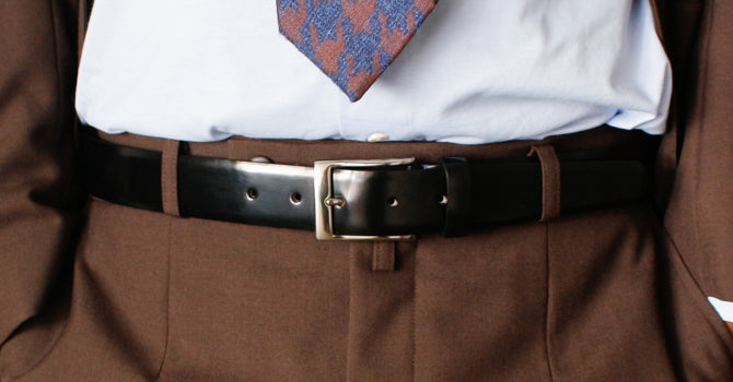attire ITALIAN ADVAN LEATHER(ブラック)の着用イメージ