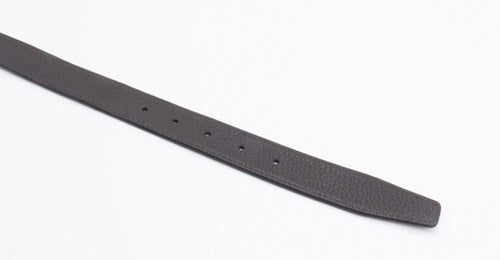 SHRUNKEN LEATHER ELASTIC BELT(KMK-0112)