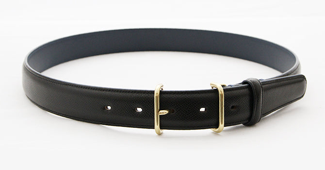 Morikawa GERMAN CALF BELT(ブラック)の全体像