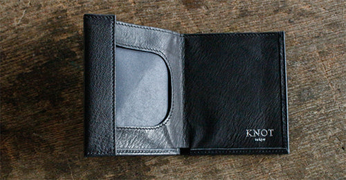 FRENCH CALF COMPACT WALLET
