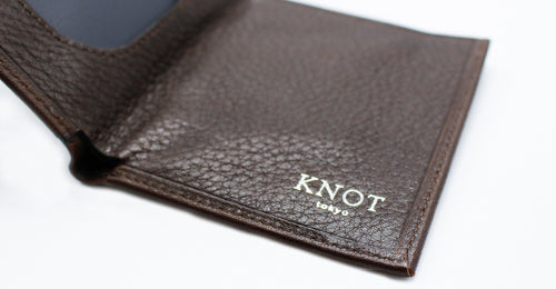 FRENCH CALF COMPACT WALLET（ダークブラウン）の内側